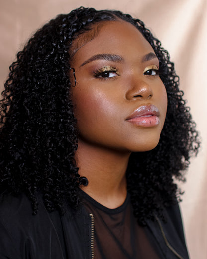 Kinky Curls Curly U/V-Part Wig