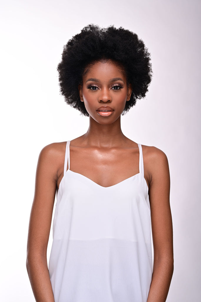 Kinky Coarse Afro Headband Wig