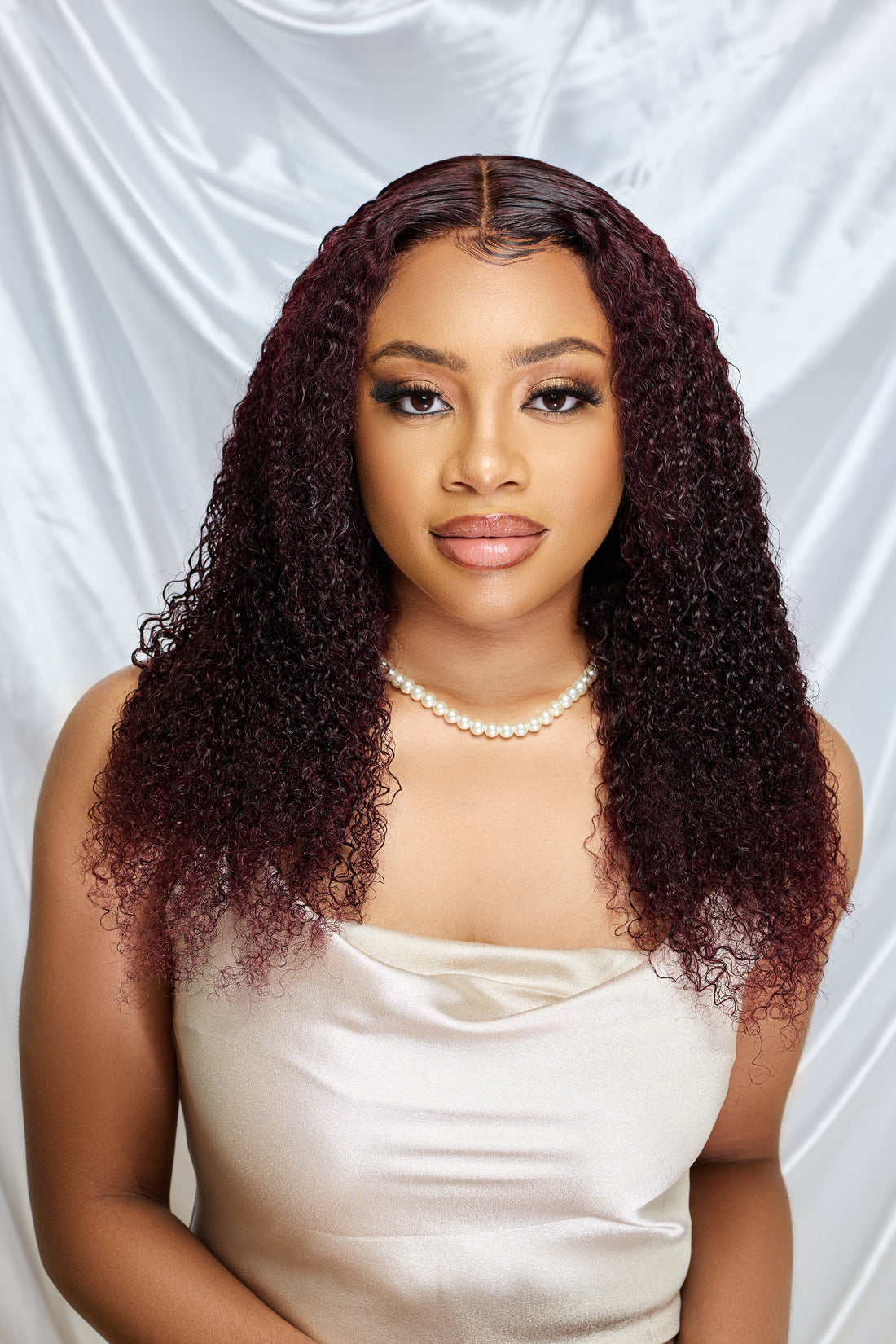 13x4 kinky curly lace front wig for black women

