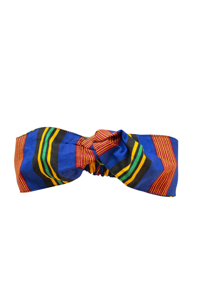Kente/Ankara Turban Doughnut head wrap, fan and head band