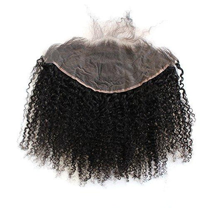 kinky curly human hair lace frontal for natural hair wigs